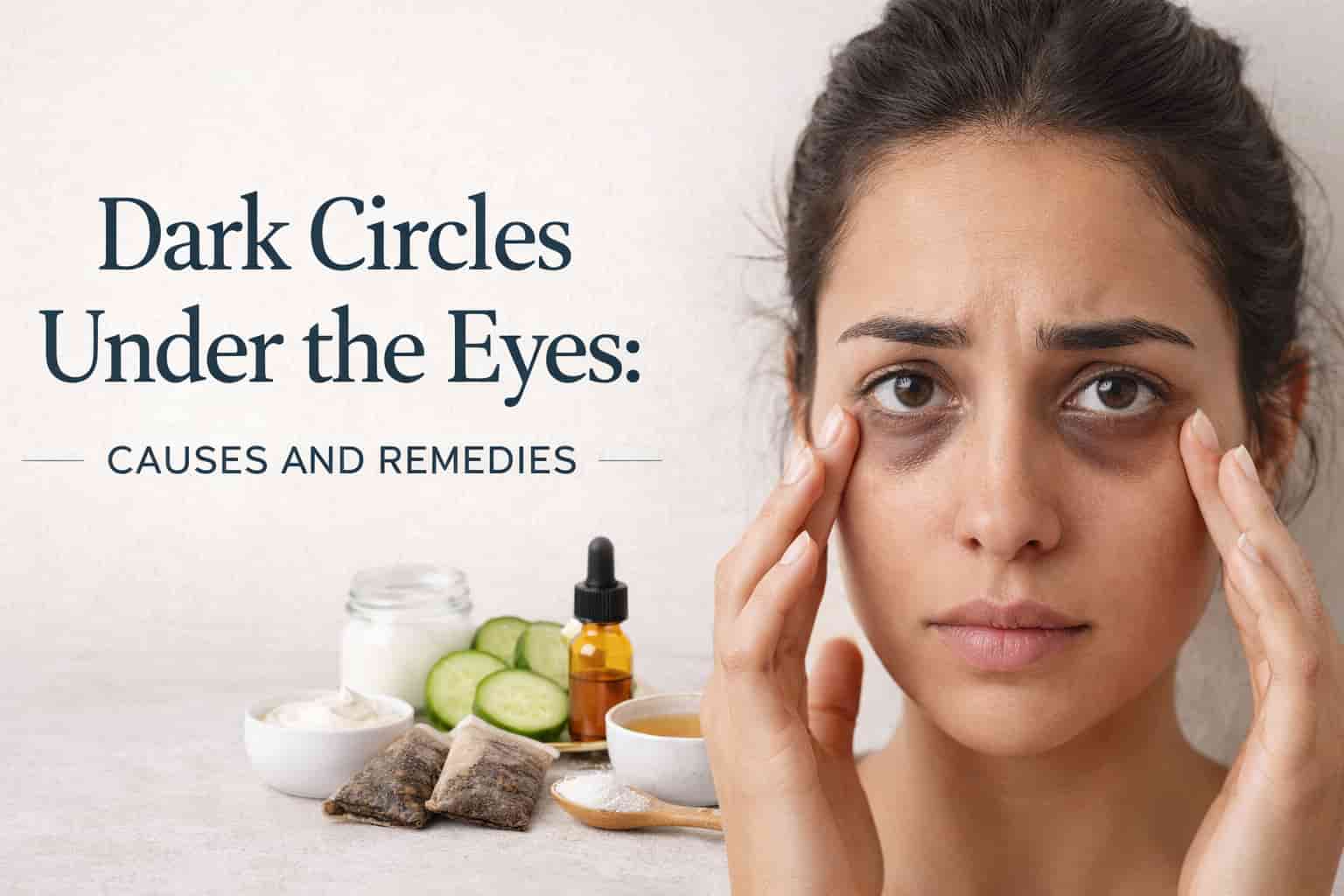 Dark Circles Under the Eyes: Causes and Remedies 2026