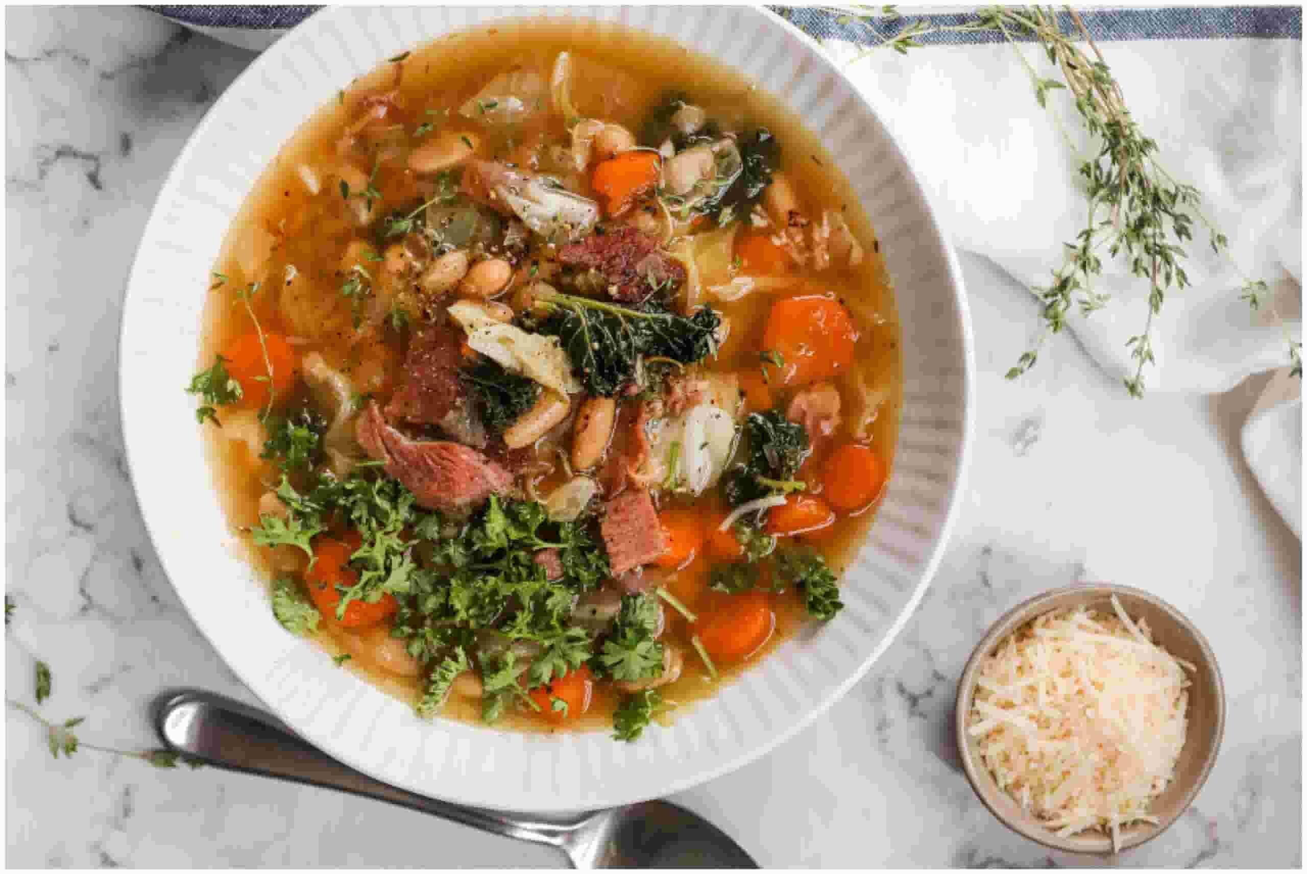 Best Homemade Ham and Bean Soup